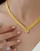 22 Ayar Altın Dorikalı Hasır Kolye