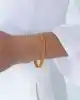 22 Ayar Altın Mini Toplu Başak Bileklik