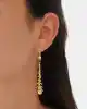 22 Ayar Altın Mini Toplu Küpe