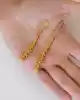22 Ayar Altın Mini Toplu Küpe