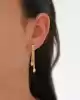 22 Ayar Altın Mini Toplu Küpe