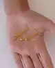 22 Ayar Altın Mini Toplu Küpe