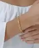 22 Ayar Altın Mini Toplu Petek Bileklik