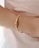 22 Ayar Altın Narina Hasır Bileklik