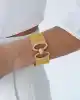 22 Ayar Altın Taşlı Hasır Bileklik