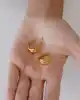 22 Ayar Bold Halka Küpe