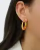 22 Ayar Bold Halka Küpe