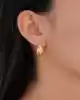 22 Ayar Bold Halka Küpe