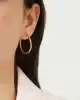 22 Ayar Halka Küpe