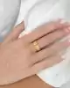 22 Ayar Hasır Model Yüzük