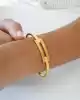 22 Ayar İkili Kaburga Altın Bileklik