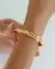 22 Ayar Mini Toplu Taşlı Kelepçe Bileklik