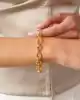 22 Ayar Mix Zincir Altın Bileklik