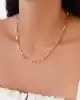 22 Ayar Taşlı Ataç Zincir Kolye