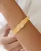 22 Ayar Taşlı Kelepçe Bileklik