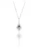 2.68 Ct. Safir Ve Pırlanta Taşlı Kolye