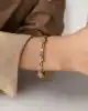 Mini Toplu Taş Detaylı Altın Bileklik