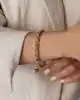 Yıldız Sallantılı Zincir Bileklik