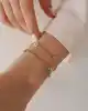 Mix Figürlü Altın Bileklik