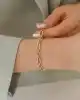 Yassı Ataç Halka Zincir Bileklik