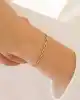 Damla Figürlü Altın Zincir Bileklik