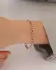 Taşlı Gurmet Zincir Bileklik