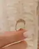 Taşlı Tasarım Altın Yüzük