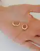 Bold Altın Halka Küpe