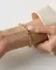 Taşlı Prizma Zincir Bileklik