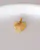 22 Ayar Altın 3D Kalpli Kolye Ucu