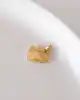 22 Ayar Altın 3D Kalpli Kolye Ucu