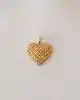 22 Ayar Altın Kalpli Kolye Ucu
