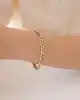 Kalemli Altın Gurmet Zincir Bileklik