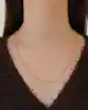 Mini Toplu Altın Zincir Kolye