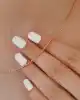 Pembe Mineli Altın Kapsül Zincir