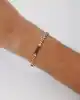Taşlı Altın Erkek Bileklik