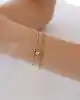 İkili Zincirli Kutup Yıldızı Bileklik