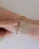 Oval Ataç Zincir Bileklik