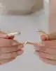Altın Sarmal Kelepçe Bileklik