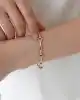 Taş Detaylı Ataç Zincir Bileklik
