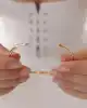 Taşlı Kemik Model Altın Kelepçe Bileklik