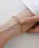 Altın Örgü Zincir Bileklik