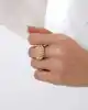 Taşlı Mini Toplu Altın Yüzük