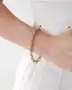 İkili Halka Zincir Bileklik