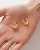 Mini Bomb Halka Küpe