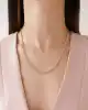 Sıra Taşlı Arpa Zincir Kolye