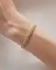 Sıra Taşlı Arpa Zincir Bileklik