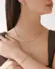 Mini Sıra Taşlı Altın Bileklik