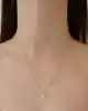 Damla Taşlı Altın Kolye