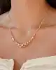 Altıgen Zincirli Altın Kolye